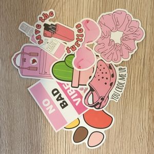 Assorted VSCO Girl Inspired Stickers 20 Count